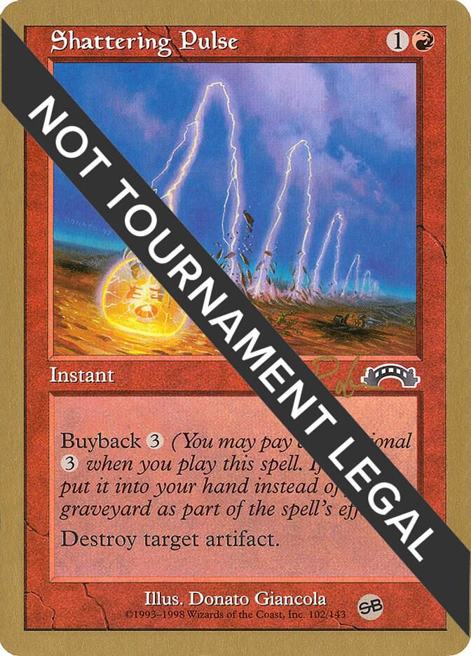 Shattering Pulse 1998 Ben Rubin EXO SB br102sb/117 (World Championship Decks)  | Good Games Adelaide SA