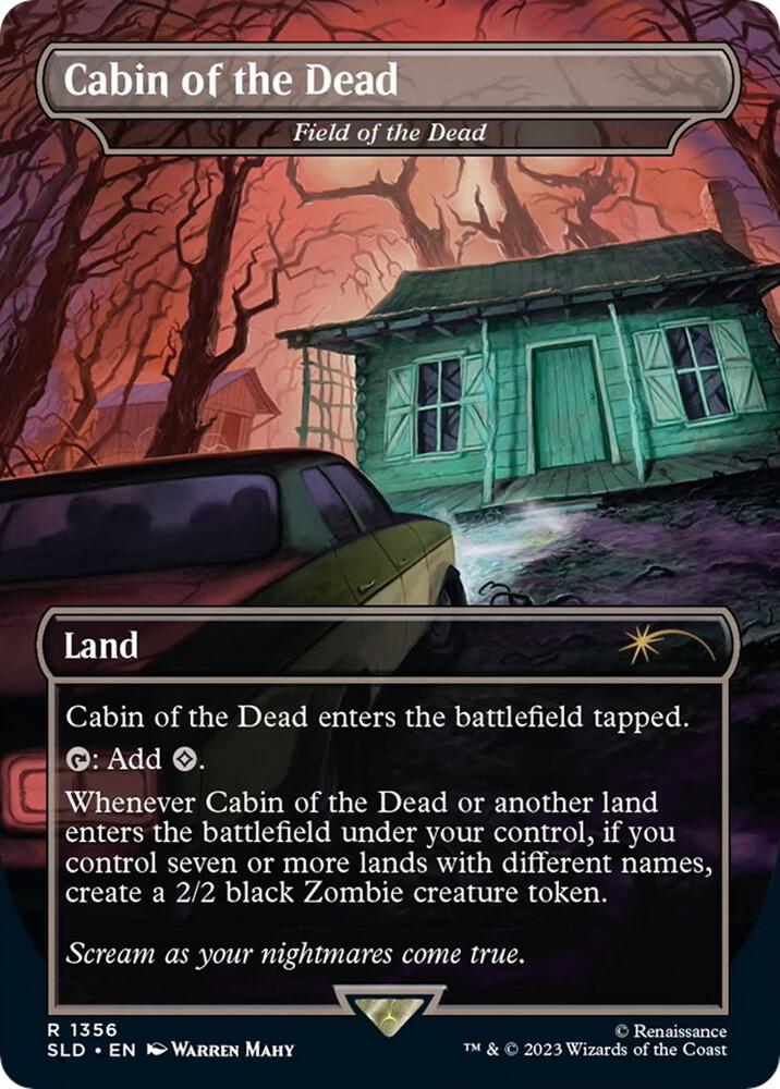 Cabin of the Dead Field of the Dead 1356 (Secret Lair Drop Series)  | Good Games Adelaide SA