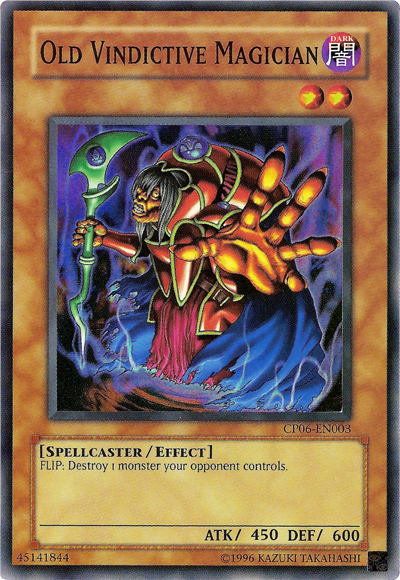 Old Vindictive Magician [CP06-EN003] Super Rare | Good Games Adelaide SA