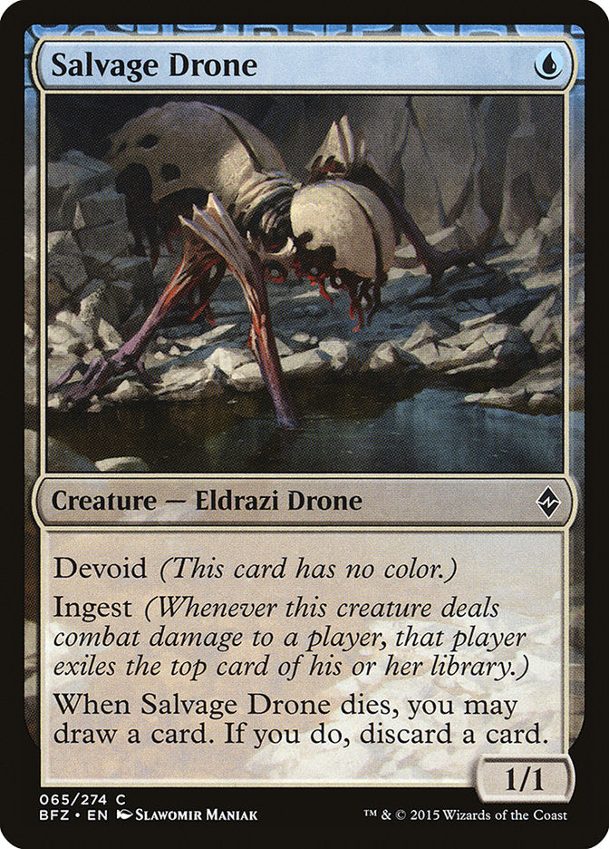 Salvage Drone [Battle for Zendikar] | Good Games Adelaide SA