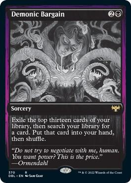 Demonic Bargain 370 (Innistrad: Double Feature)  | Good Games Adelaide SA