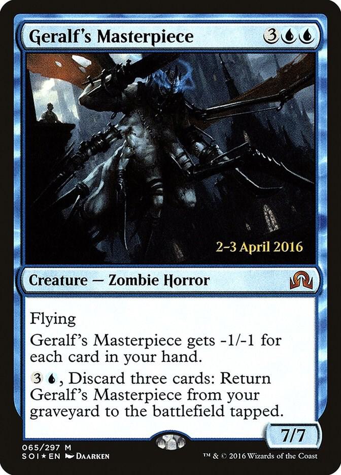 Geralfs Masterpiece 65 (Prerelease Cards)  - Foil | Good Games Adelaide SA