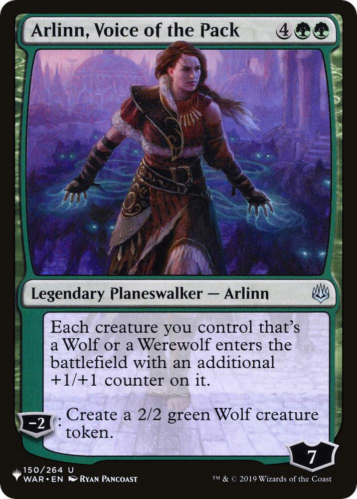 Arlinn Voice of the Pack 150/264 (The List Reprints)  | Good Games Adelaide SA