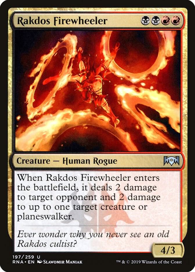 Rakdos Firewheeler 197 (Ravnica Allegiance)  | Good Games Adelaide SA