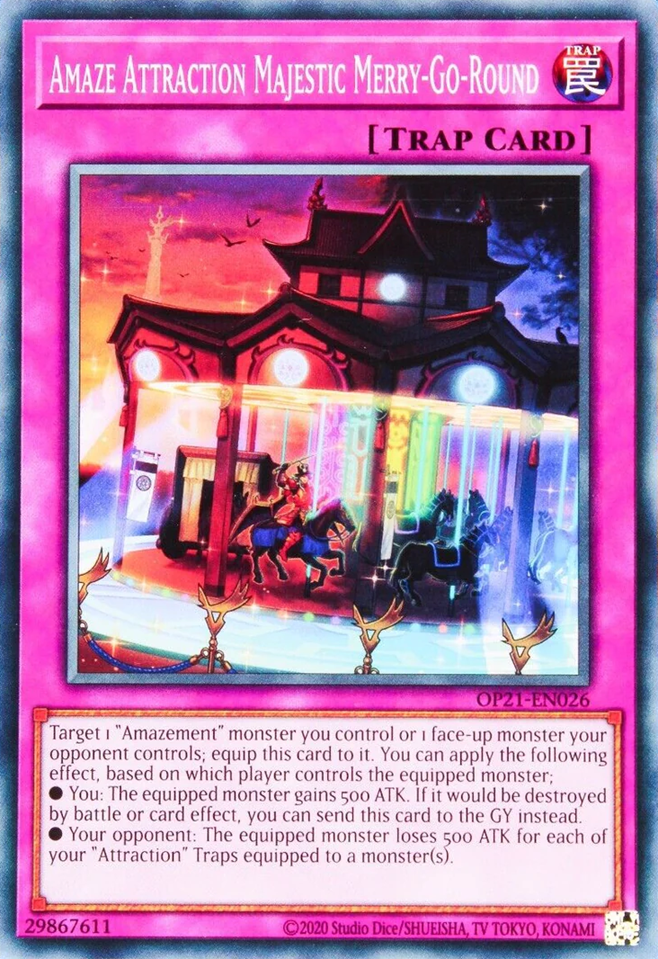Amaze Attraction Majestic Merry-Go-Round [OP21-EN026] Common | Good Games Adelaide SA
