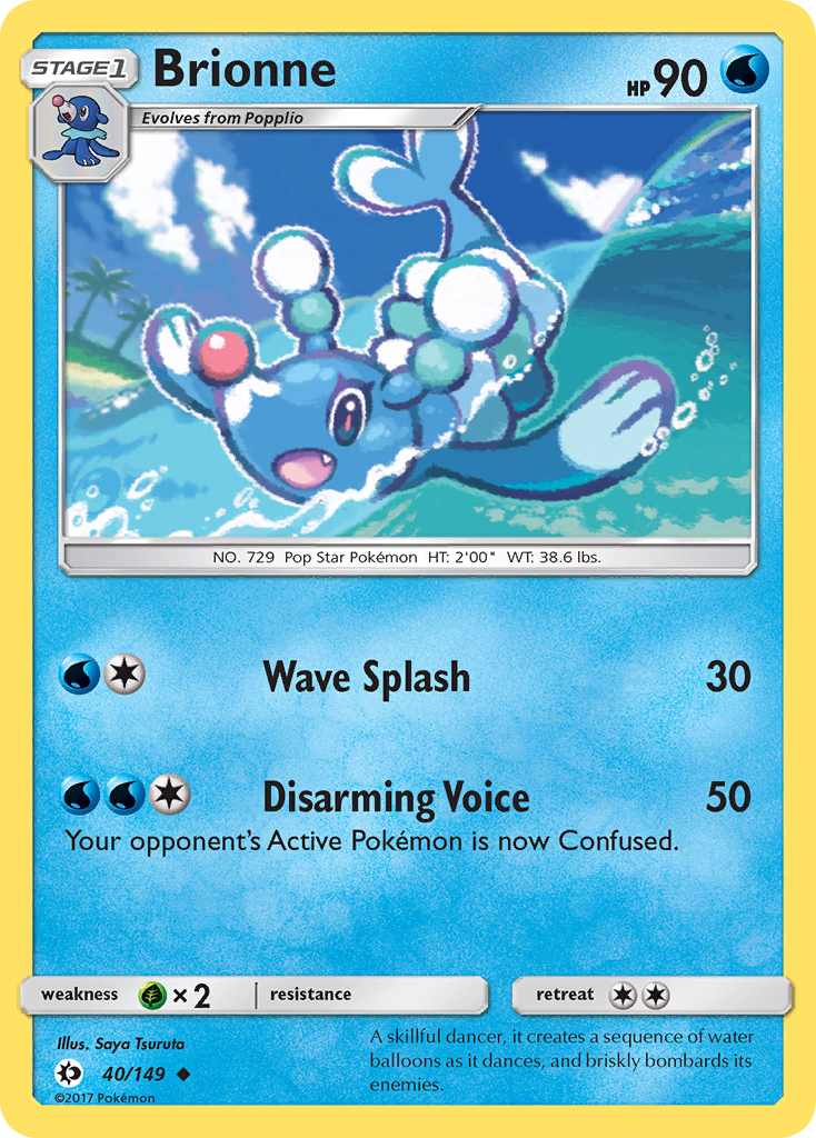 Brionne (40/149) [Sun & Moon: Base Set] | Good Games Adelaide SA