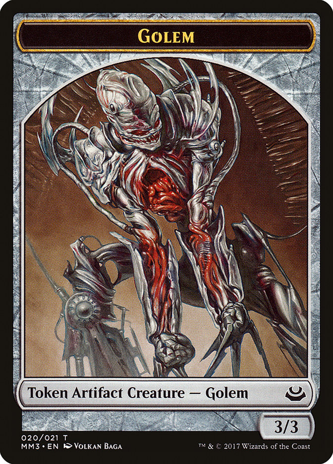 Golem Token [Modern Masters 2017 Tokens] | Good Games Adelaide SA