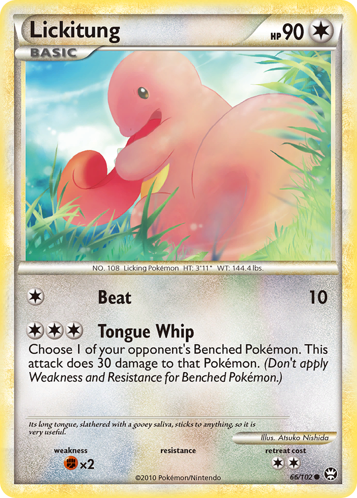 Lickitung (66/102) [HeartGold & SoulSilver: Triumphant] | Good Games Adelaide SA