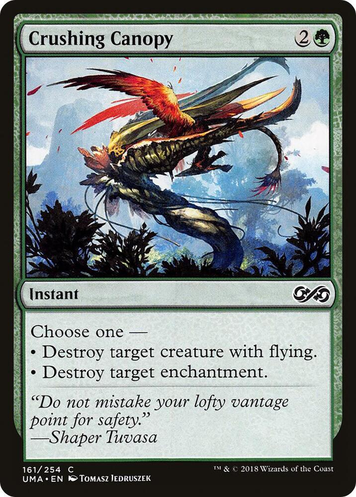 Crushing Canopy 161 (Ultimate Masters)  - Foil | Good Games Adelaide SA