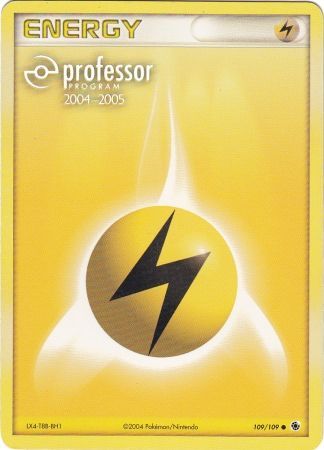 Lightning Energy (109/109) (2004 2005) [Professor Program Promos] | Good Games Adelaide SA
