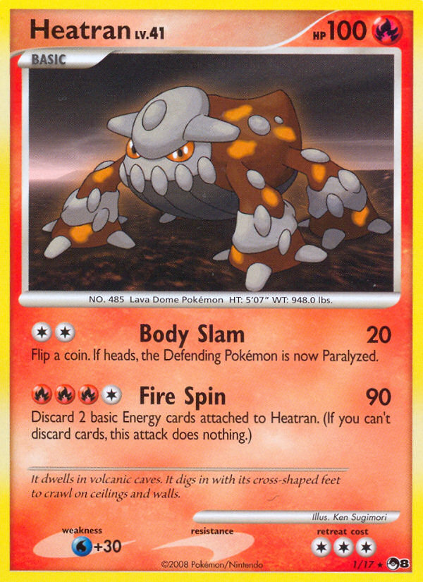 Heatran (1/17) [POP Series 8] | Good Games Adelaide SA