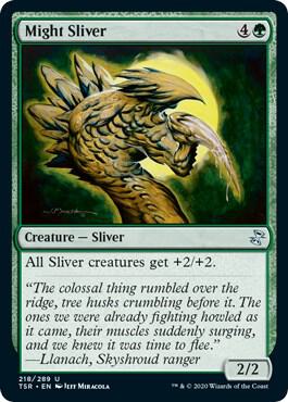 Might Sliver 218 (Time Spiral: Remastered)  | Good Games Adelaide SA