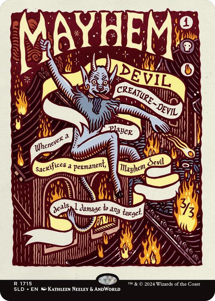 Mayhem Devil 1715 (Secret Lair Drop Series)  | Good Games Adelaide SA