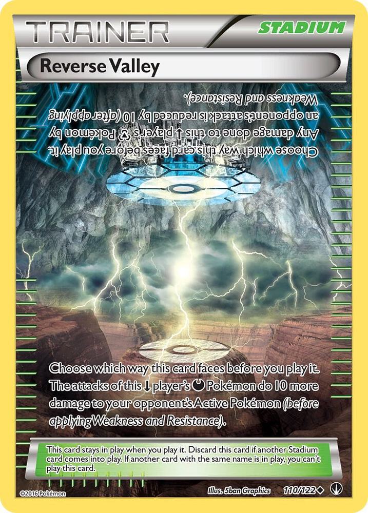 Reverse Valley 110/122 (XY - BREAKpoint)  | Good Games Adelaide SA