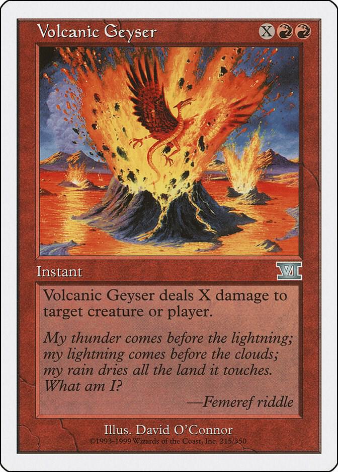 Volcanic Geyser 215 (Classic Sixth Edition)  | Good Games Adelaide SA