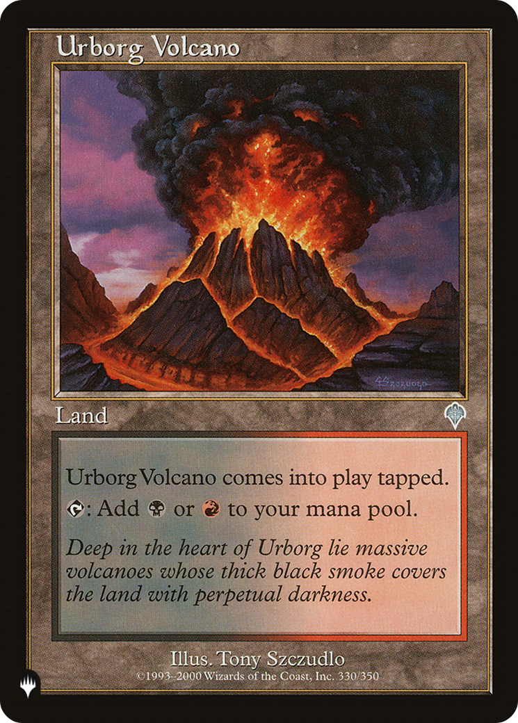 Urborg Volcano [The List Reprints] | Good Games Adelaide SA