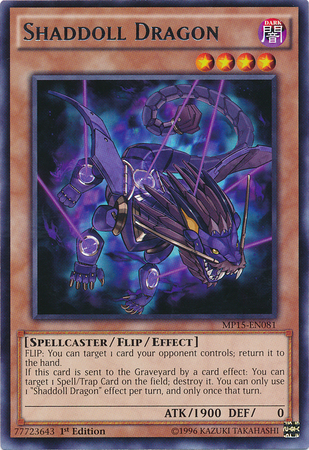 Shaddoll Dragon [MP15-EN081] Rare | Good Games Adelaide SA