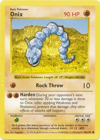 Onix (56/102) [Base Set Shadowless Unlimited] | Good Games Adelaide SA