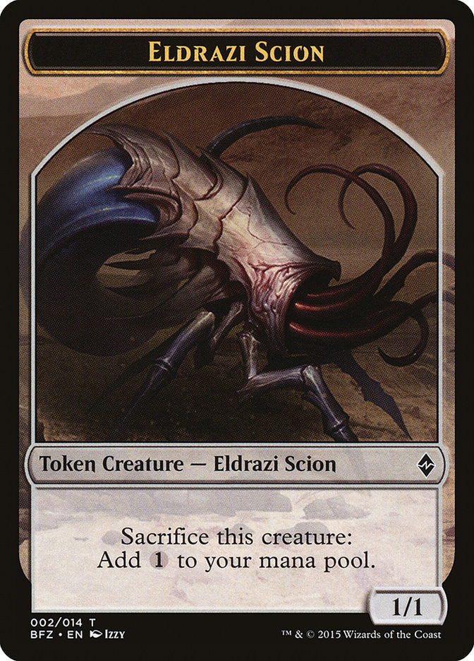 Eldrazi Scion (002/014) [Battle for Zendikar Tokens] | Good Games Adelaide SA