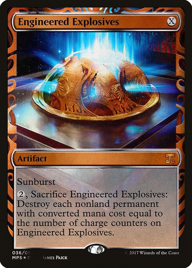 Engineered Explosives 36 (Masterpiece Series: Kaladesh Inventions)  - Foil | Good Games Adelaide SA