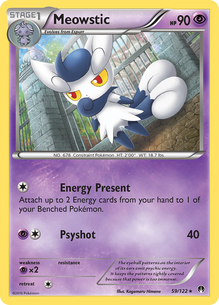 Meowstic (59/122) [XY: BREAKpoint] | Good Games Adelaide SA