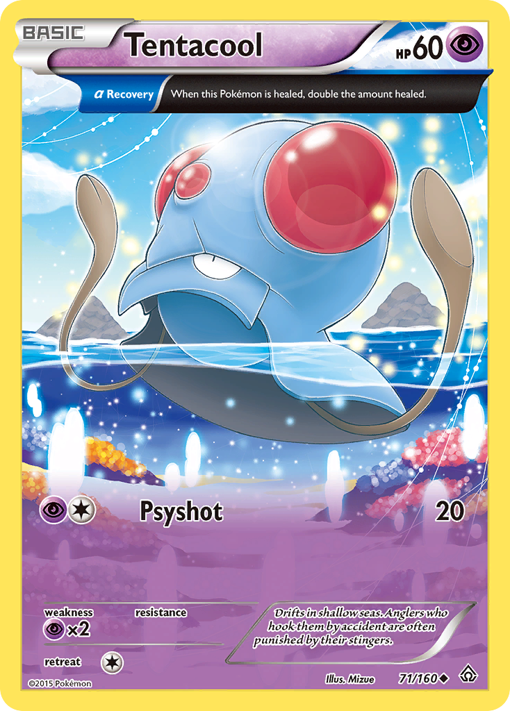 Tentacool (71/160) [XY: Primal Clash] | Good Games Adelaide SA