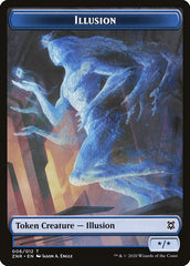 Copy // Illusion Double-sided Token [Zendikar Rising Tokens] | Good Games Adelaide SA