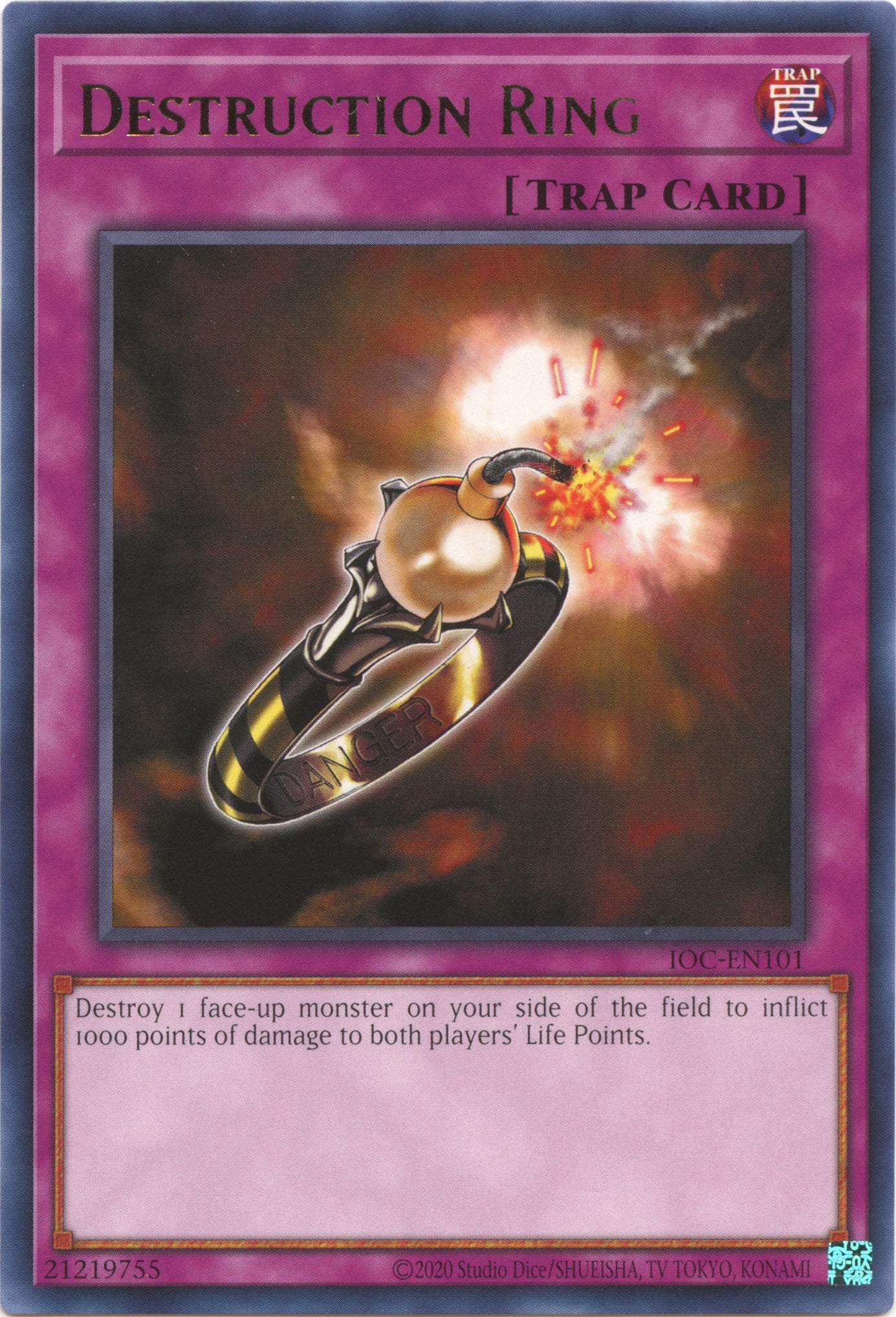 Destruction Ring (25th Anniversary) [IOC-EN101] Rare | Good Games Adelaide SA