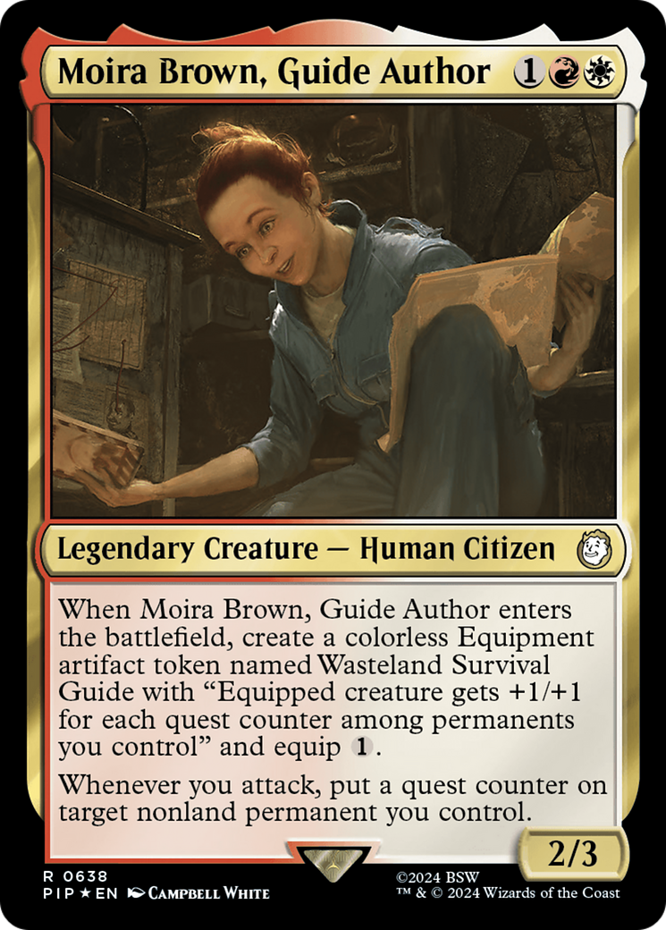 Moira Brown, Guide Author (Surge Foil) [Fallout] | Good Games Adelaide SA