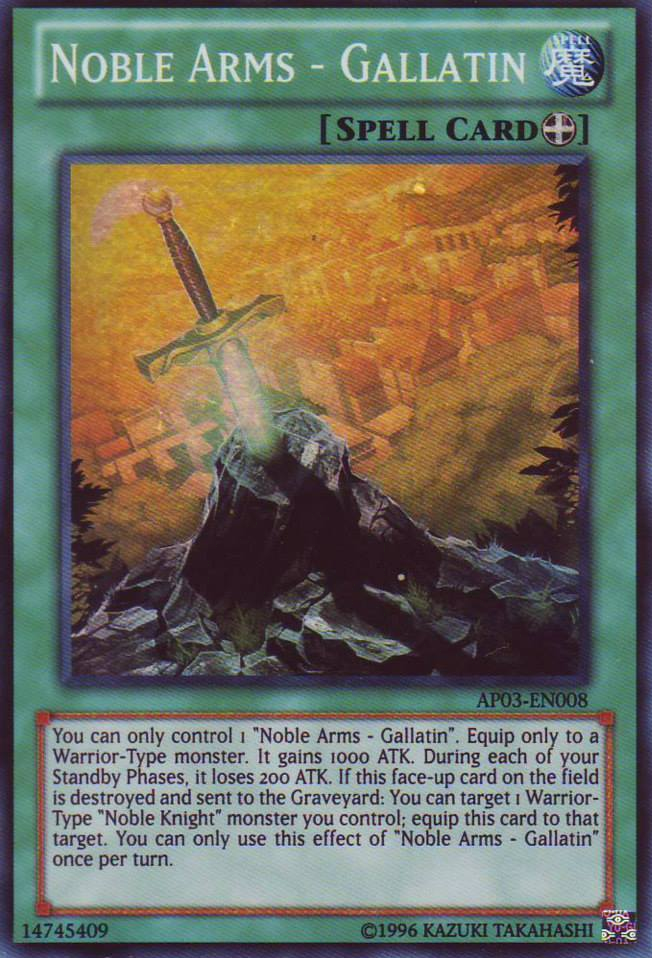 Noble Arms - Gallatin [AP03-EN008] Super Rare | Good Games Adelaide SA