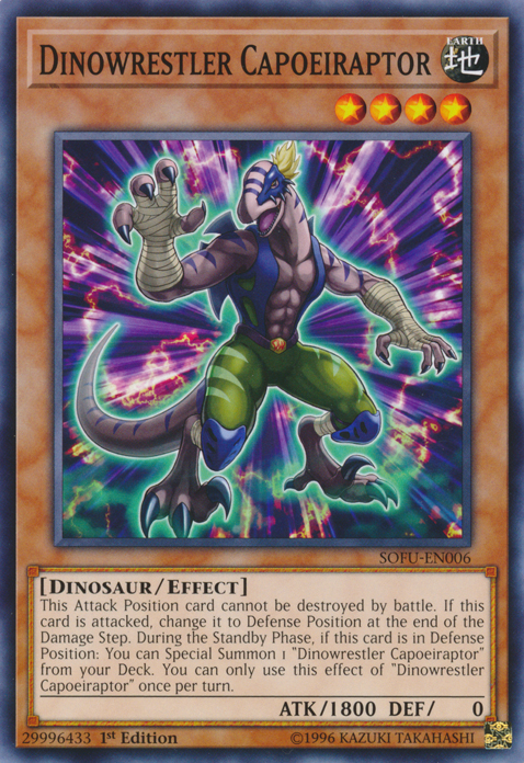 Dinowrestler Capoeiraptor [SOFU-EN006] Common | Good Games Adelaide SA