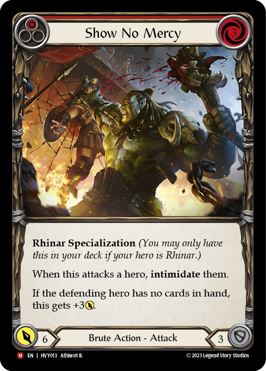 Show No Mercy [HVY013] (Heavy Hitters) | Good Games Adelaide SA