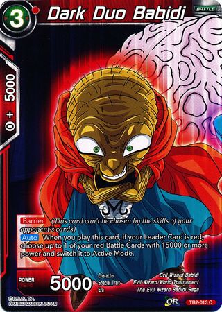 Dark Duo Babidi [TB2-013] | Good Games Adelaide SA