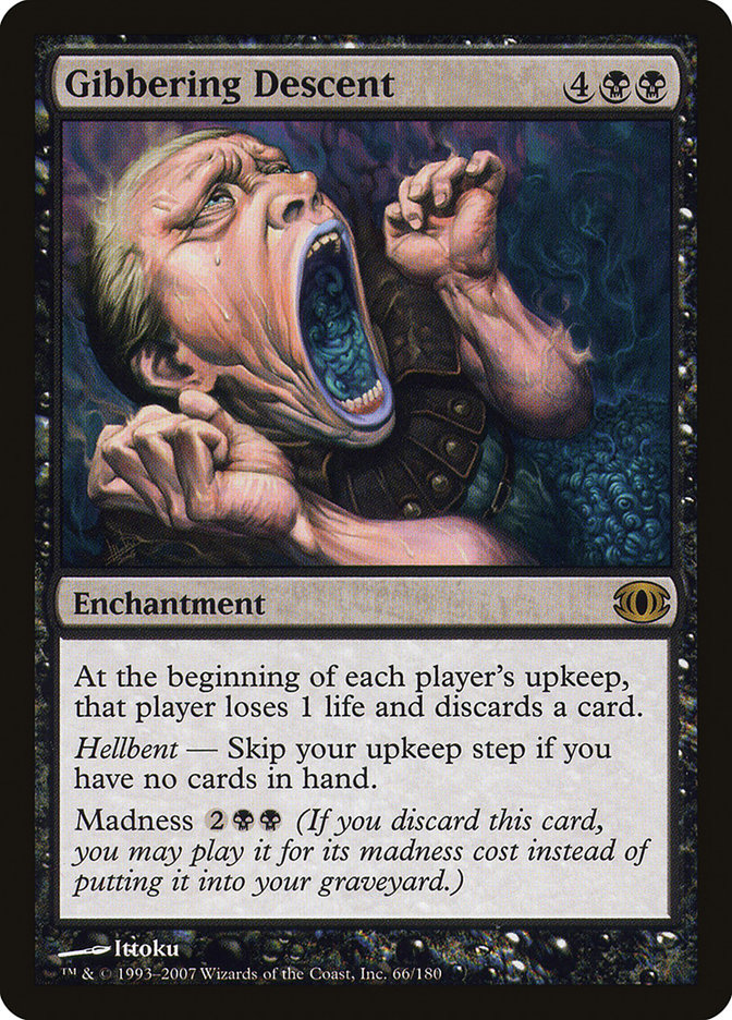 Gibbering Descent 66/180 (Future Sight)  - Foil | Good Games Adelaide SA