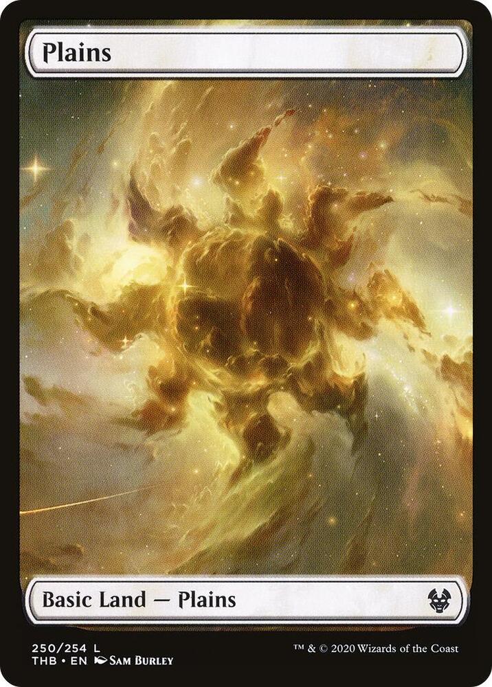 Plains 250 (Theros Beyond Death)  - Foil | Good Games Adelaide SA