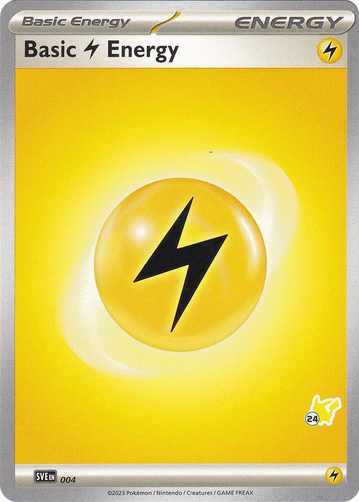 Basic Lightning Energy Pikachu 24 004 (Battle Academy 2024)  | Good Games Adelaide SA