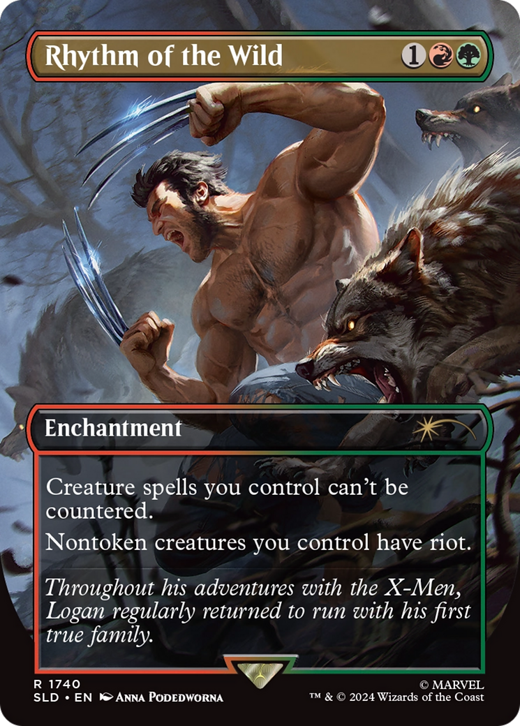 Rhythm of the Wild (Rainbow Foil) [Secret Lair Drop Series] | Good Games Adelaide SA