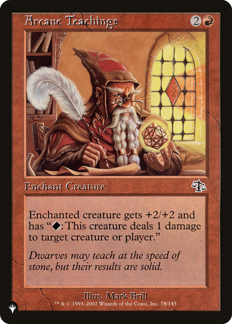 Arcane Teachings (Misprint) [The List] | Good Games Adelaide SA