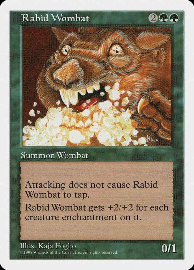 Rabid Wombat [Fifth Edition] | Good Games Adelaide SA