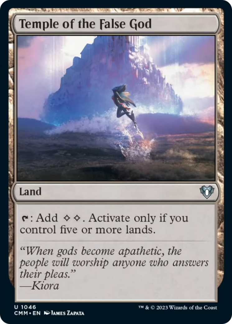 Temple of the False God [Commander Masters] | Good Games Adelaide SA