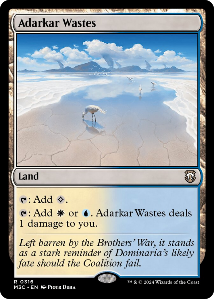 Adarkar Wastes [Modern Horizons 3 Commander] | Good Games Adelaide SA