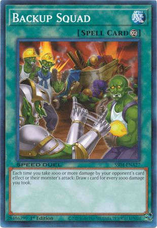 Backup Squad [SS04-ENA27] Common | Good Games Adelaide SA