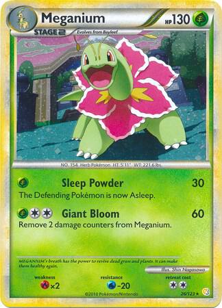 Meganium 26 123 Cosmos Holo 026/123 (Deck Exclusives)  - Holofoil | Good Games Adelaide SA