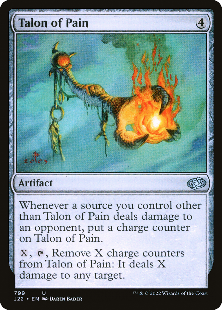 Talon of Pain [Jumpstart 2022] | Good Games Adelaide SA