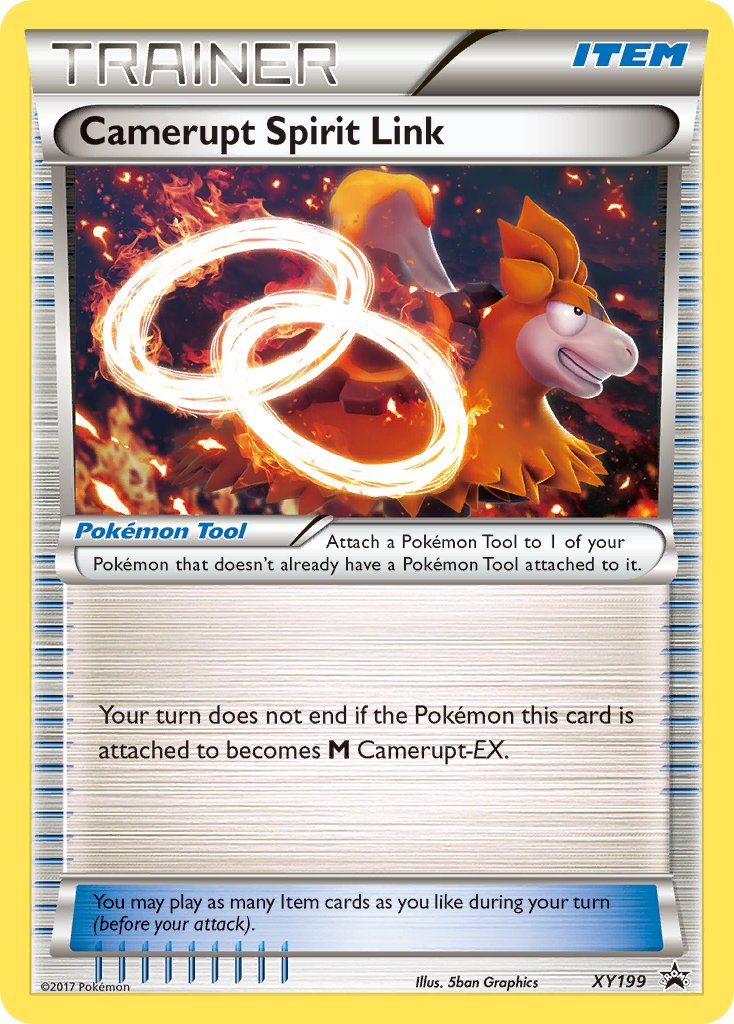 Camerupt Spirit Link (XY199) [XY: Black Star Promos] | Good Games Adelaide SA