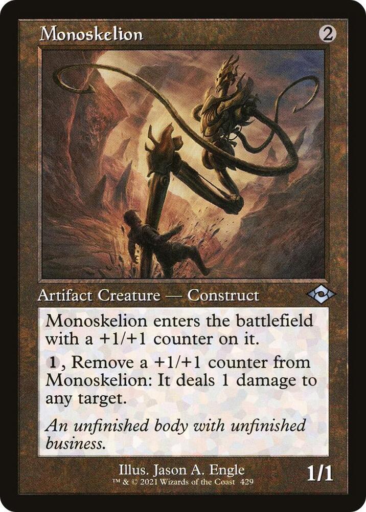 Monoskelion Retro Frame 429 (Modern Horizons 2)  - Foil | Good Games Adelaide SA