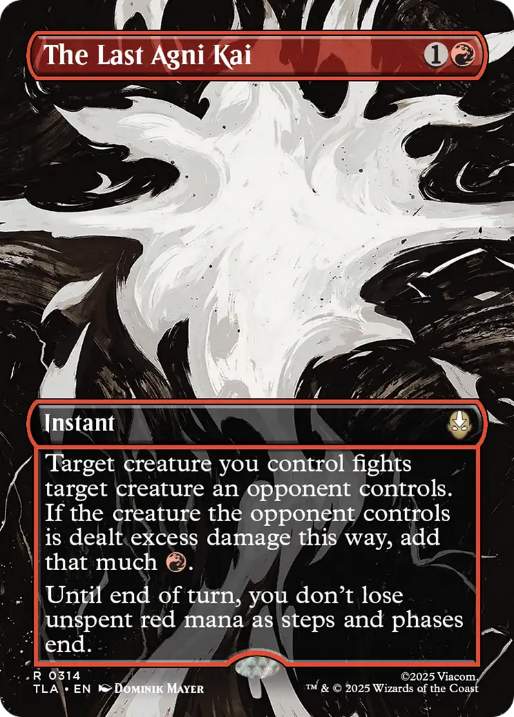 The Last Agni Kai (Borderless) [Avatar: The Last Airbender] | Good Games Adelaide SA