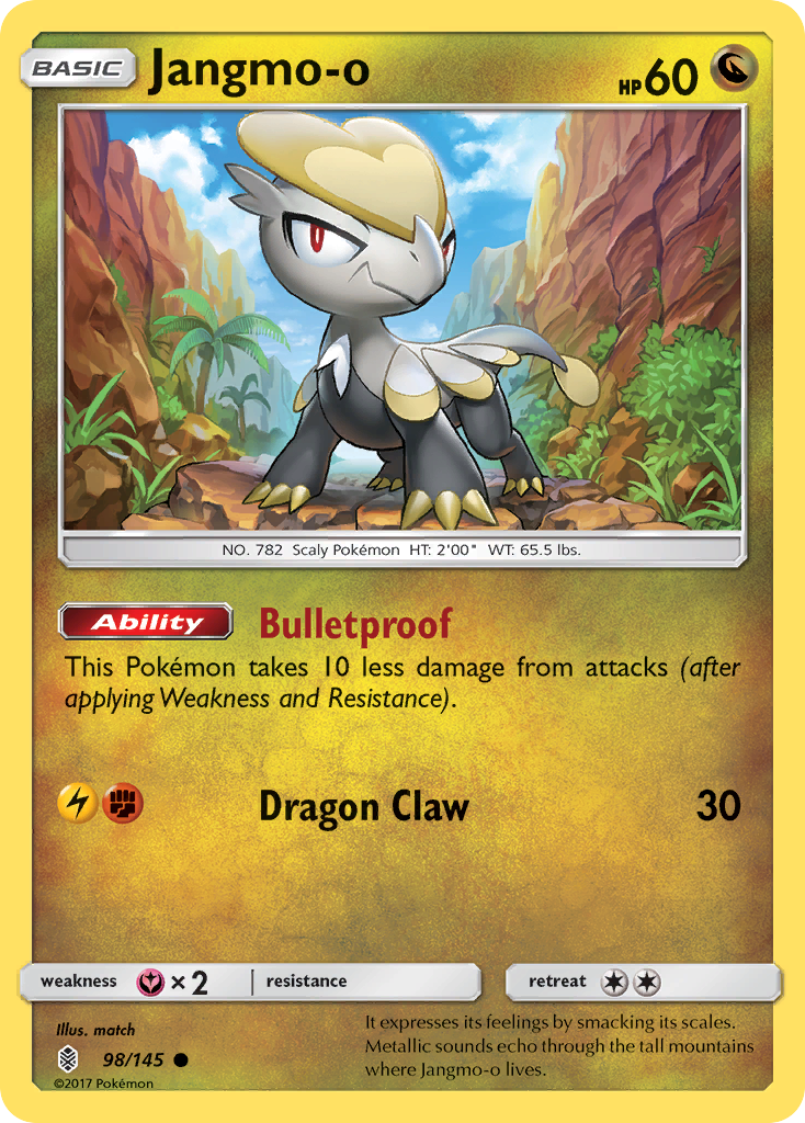 Jangmo-o (98/145) [Sun & Moon: Guardians Rising] | Good Games Adelaide SA