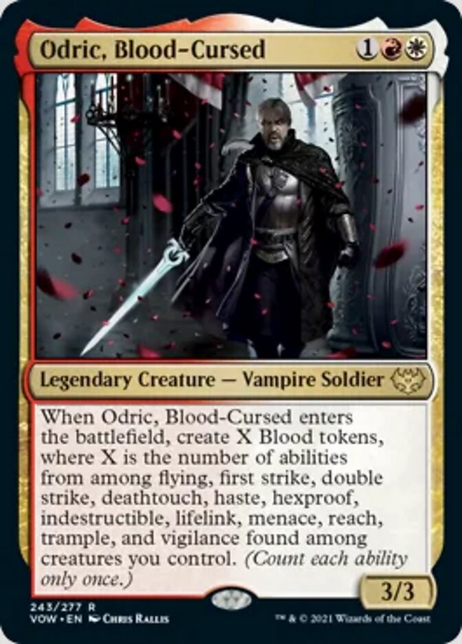 Odric, Blood-Cursed [Innistrad: Crimson Vow] | Good Games Adelaide SA