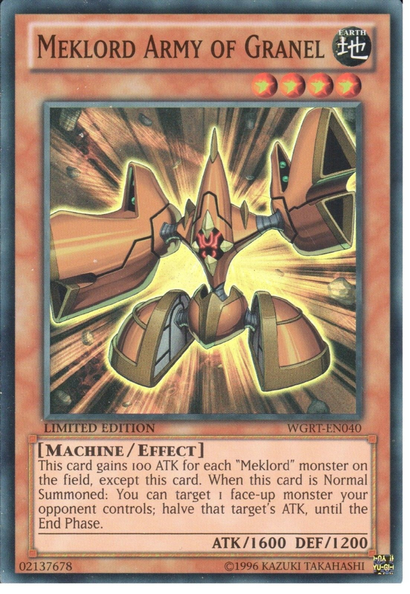 Meklord Army of Granel [WGRT-EN040] Super Rare | Good Games Adelaide SA